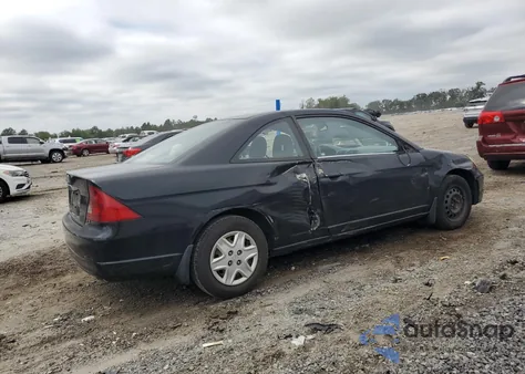 2003 Honda Civic Lx z USA, uszkodzony, nr VIN 1HGEM22573L007403